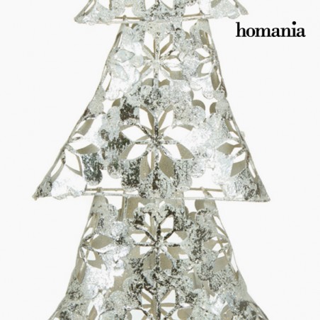 Sapin de Noël de table fer argenté - décoration noël originale - InnovMania