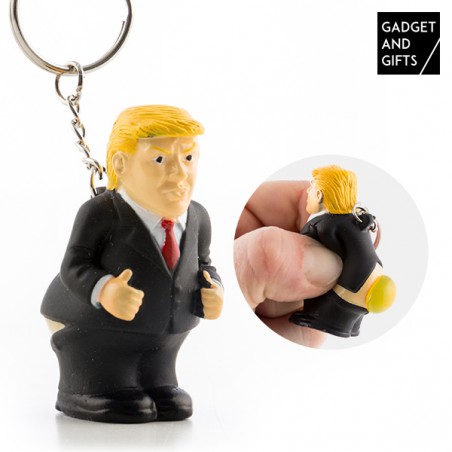 Porte-clés humoristique Trump - Porte clefs drole marrant Donald Trump 