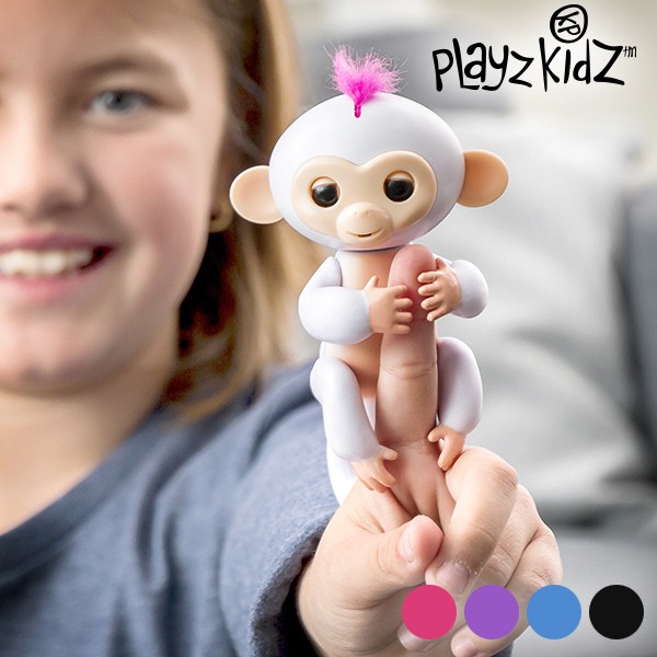 Figurine singe interactif avec mouvement et son - Idee cadeau enfant jeu  sonore 
