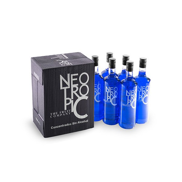 Boisson rafraîchissante pour cocktail Blue Neo Tropic sans alcool 1L -  Mélange
